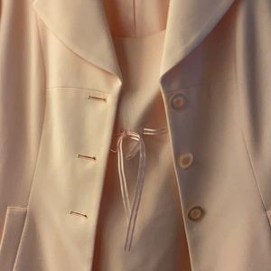 BEBE pink 2 piece dress with matching jacket